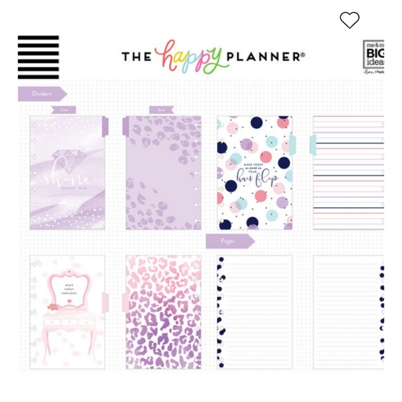 MAMBI Happy Planner Mini Glam Girl Notebook & Rongrong Planner Companion Set - Picture 10 of 16